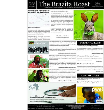 The Brazita Roast cover, Week 47