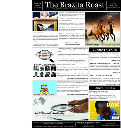 The Brazita Roast cover, Week 49